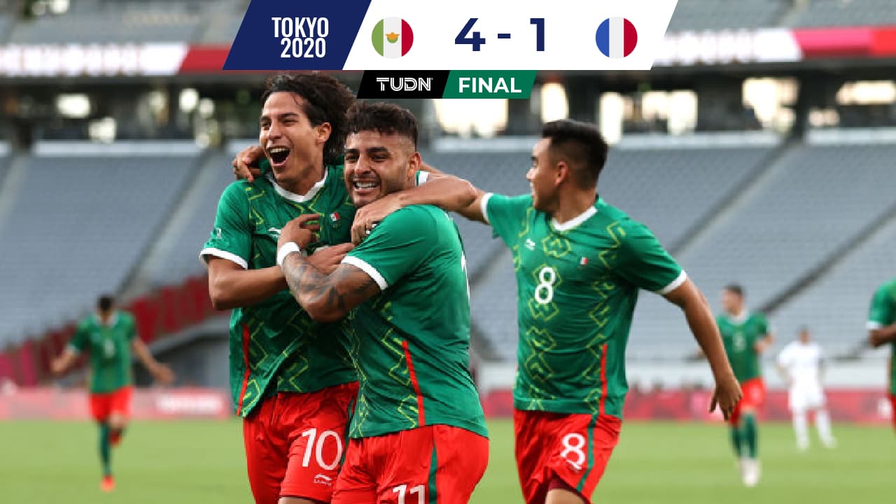 México aplastó a Francia en un debut soñado en Tokyo 2020