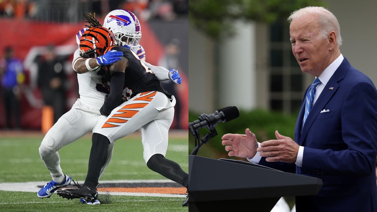 Damar Hamlin: Joe Biden señala el riesgo de jugar en la NFL
