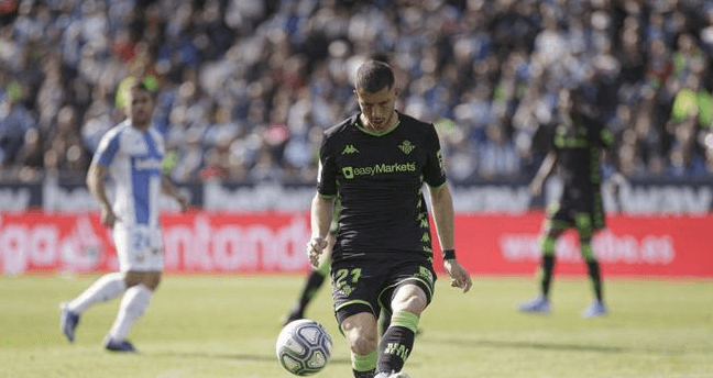 Llaman ‘estorbo’ a Guido Rodríguez con el Betis ante el Leganés
