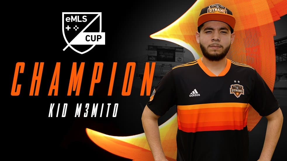 Campeón invicto: La primera edición de la eMLS Cup fue para Houston Dynamo y "Memo" Treviño