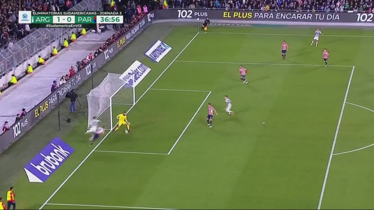 ¡Atajadón de Coronel y se salva Paraguay!