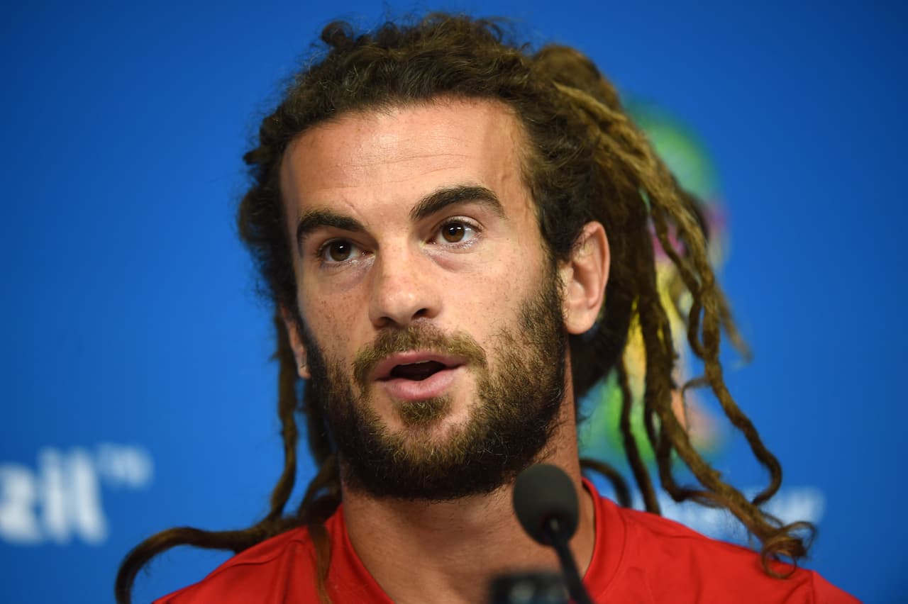 <b>8. Kyle Beckerman (Brasil 2014) - </b>Los dreadlocks tomaron una connotación mucho más glamorosa cuando el mediocampista del Team USA los llevó a la Copa pasada en sudamérica. Si bien Henrik Larsson los tuvo en la edición de 1994, nunca se parecerá al estilo del ídolo de Salt Lake.