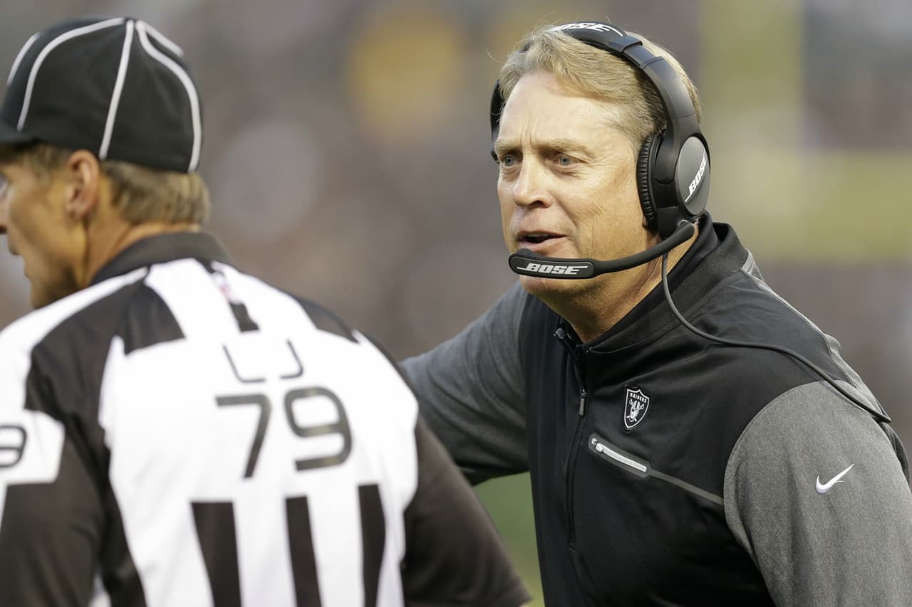 RAIDERS | El coach
<br>
<br>Jack del Río devolvió a los Raiders a los sitios protagónicos de la NFL y en su tercer año al frente de la organización pretende llevarlos hasta lo más alto. Por muchos años fue un entrenador de bajo perfil, pero parece brincar a los sitios estelares con un talento interesante que tiene en su plantilla.