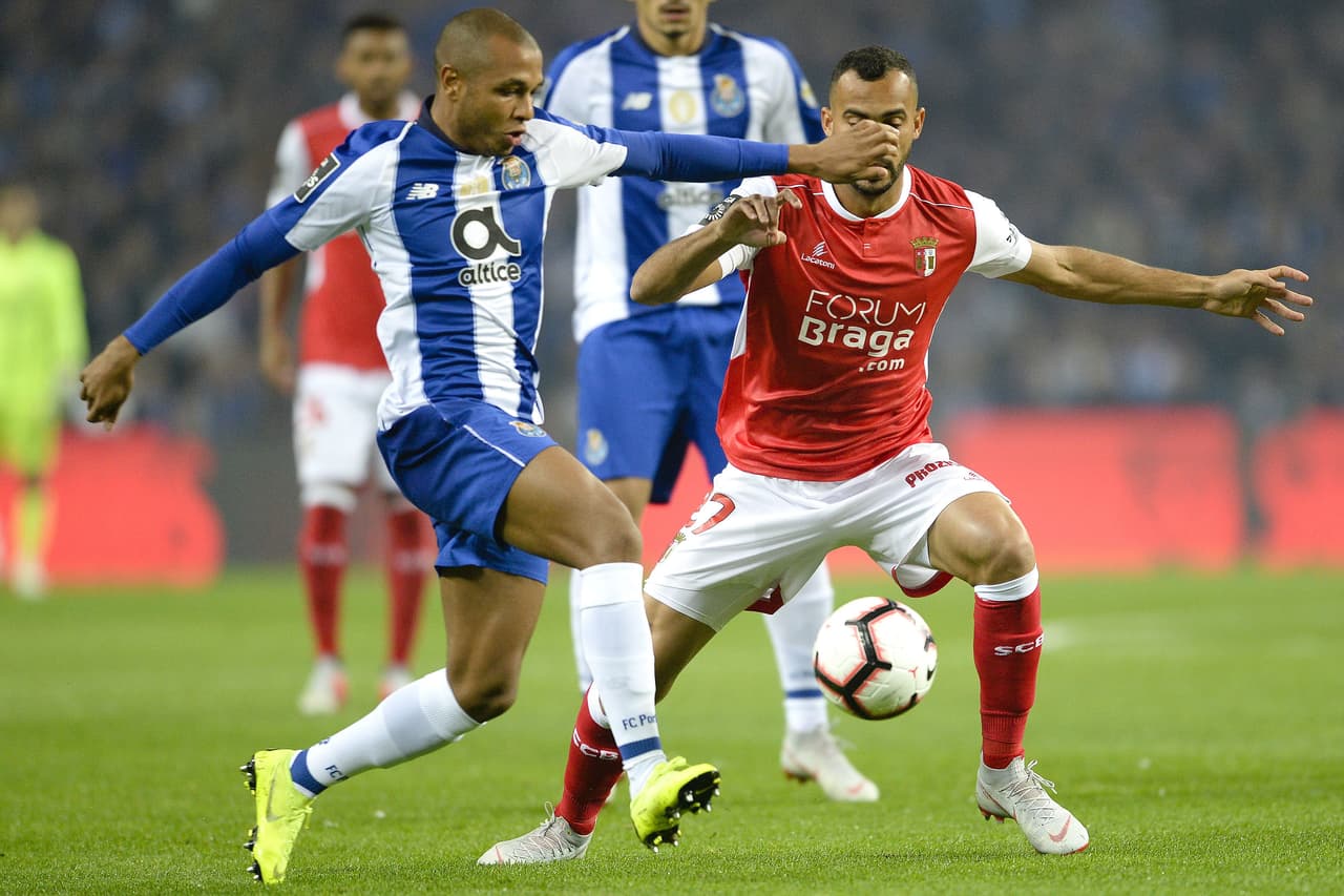 El Braga arriesgó poco en busca de la victoria ya que el control del balón lo tuvo el Porto.