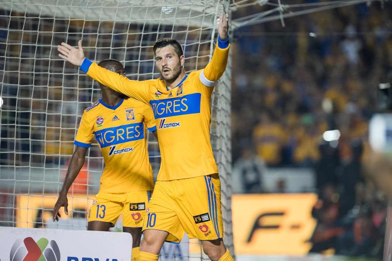 Fiesta en Monterrey. Tigres pasó por encima del América y los derrotó 3-0 en el juego de vuelta de las semifinales. Los de la UANL son finalistas del Apertura 2017.