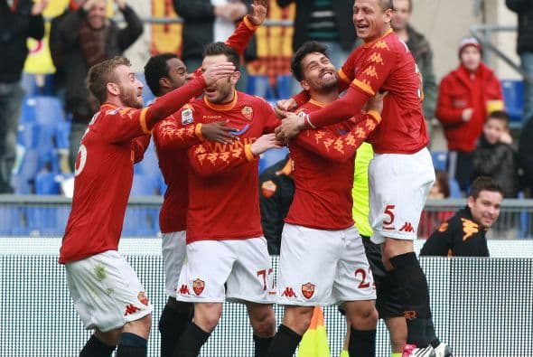 Los romanos se pusieron en ventaja apenas al minuto 5 gracias a un tanto de Marco Borriello.