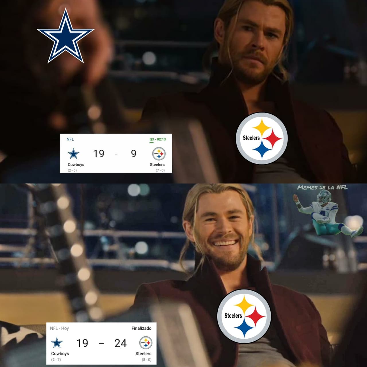 Con resultados abrumadores y sopresas increíbles, los memes de la semana nueve en la NFL llegan con mejor humos que cualquier semana.