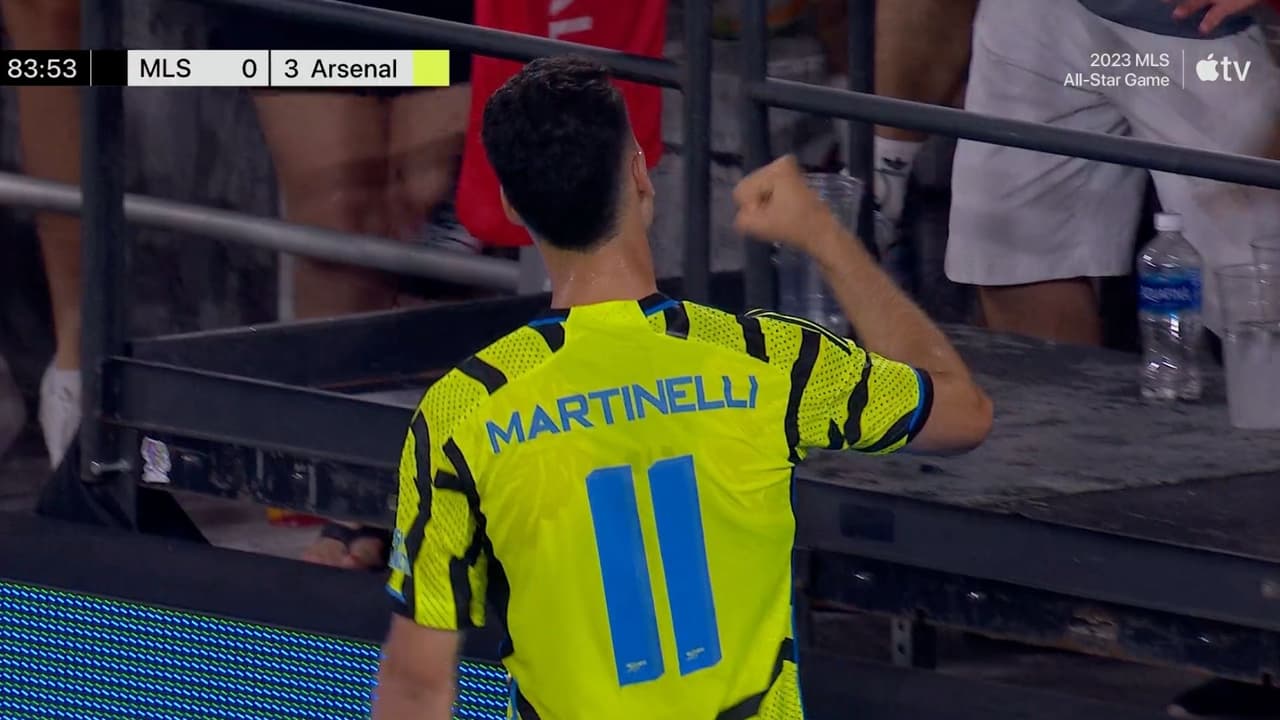 Golazo de Arsenal, el contragolpe conduce al cuarto gol