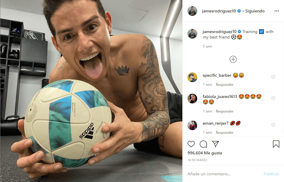 <b>James Rodriguez</b>
<br>45.3 mm seguidores