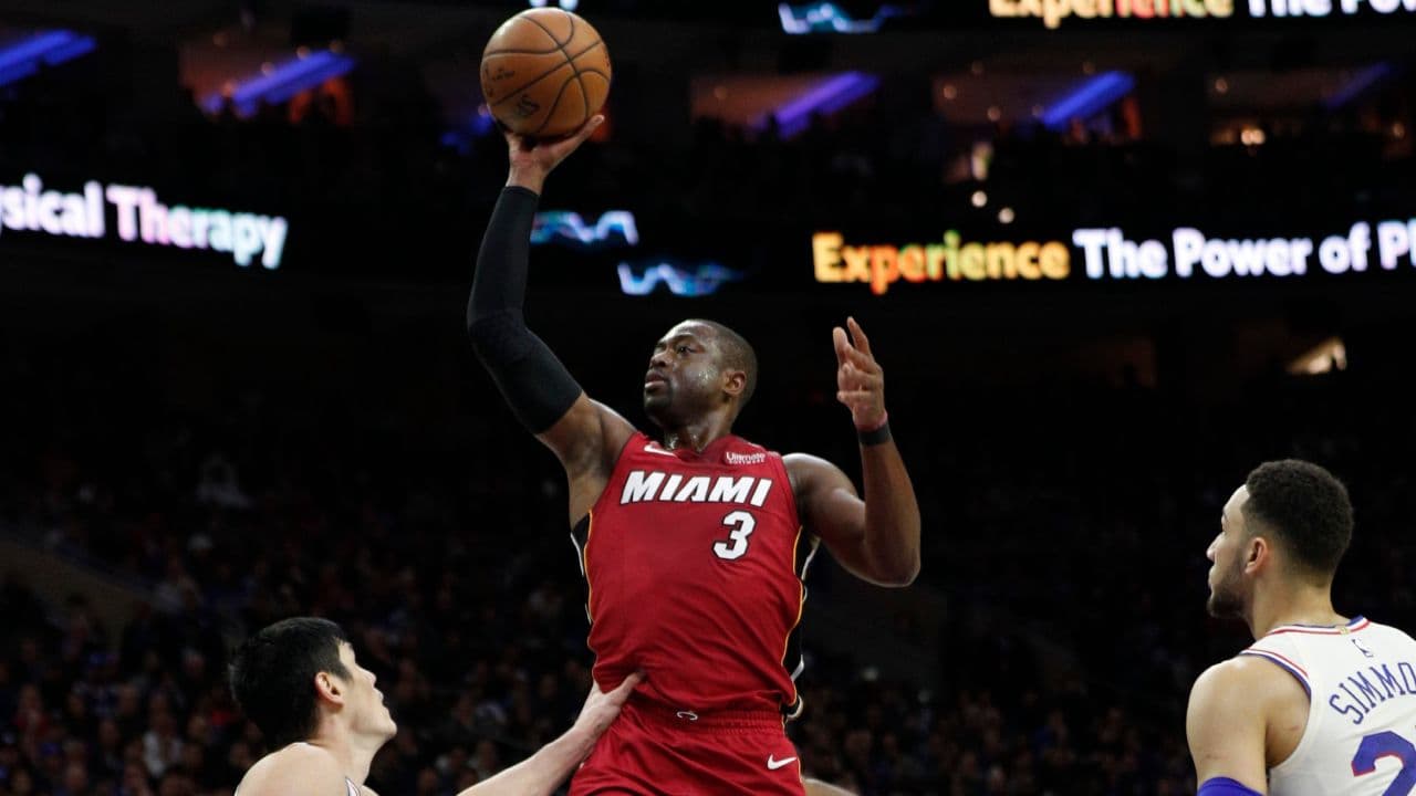 Dwayne Wade se echó al Heat al hombro para empatar la serie.