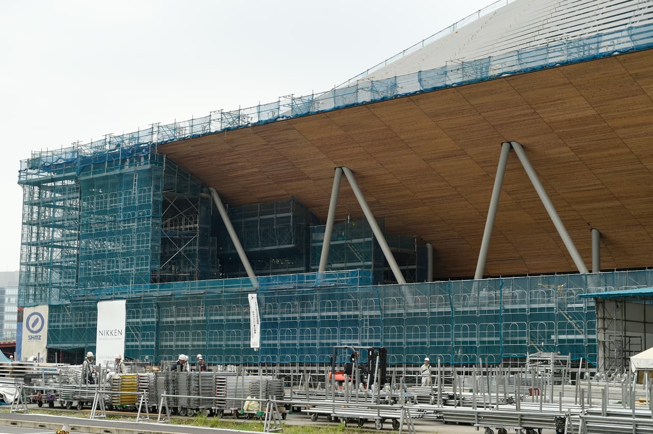 El Centro de Gimnasia de Ariake es otro de los nuevos escenarios que tendrán los Olímpicos.
