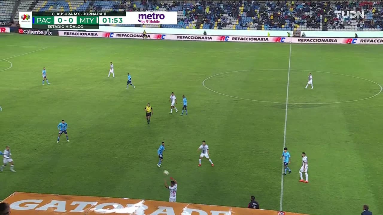 ¡GOOOL! Marino Hinestroza anota para Pachuca.