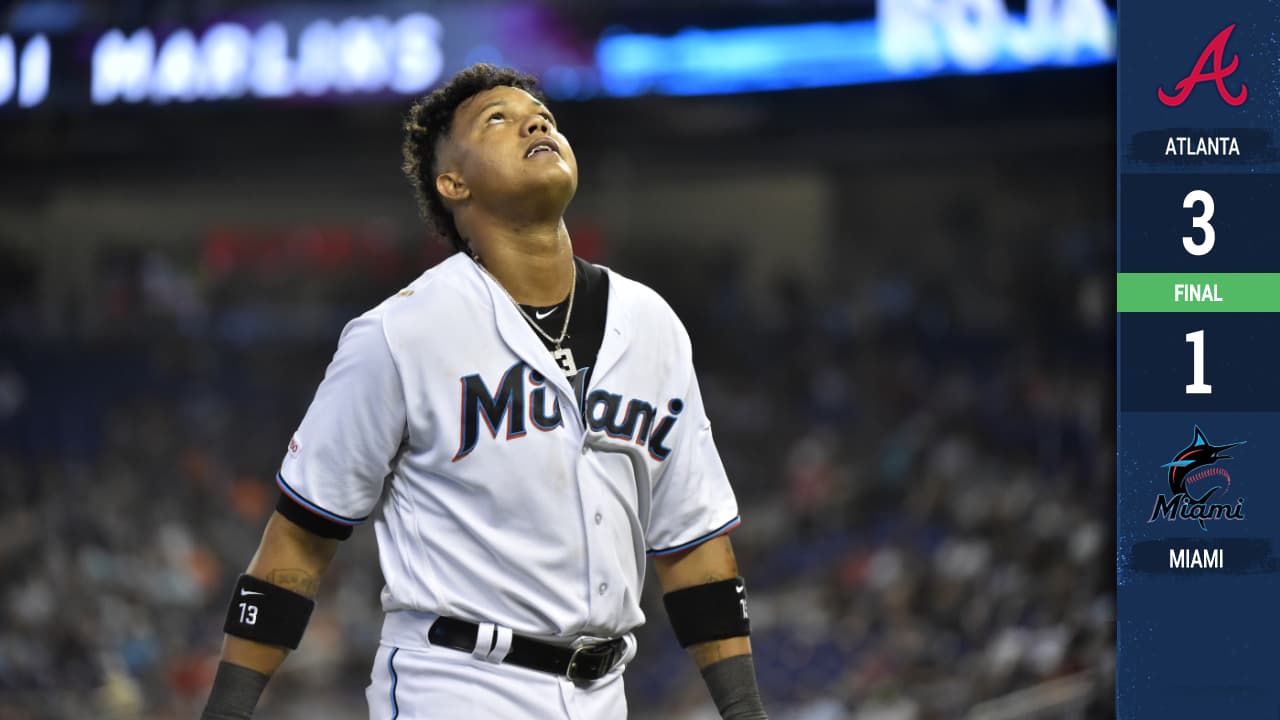 Atlanta barre a Marlins y Miami es el peor en las Grandes Ligas 