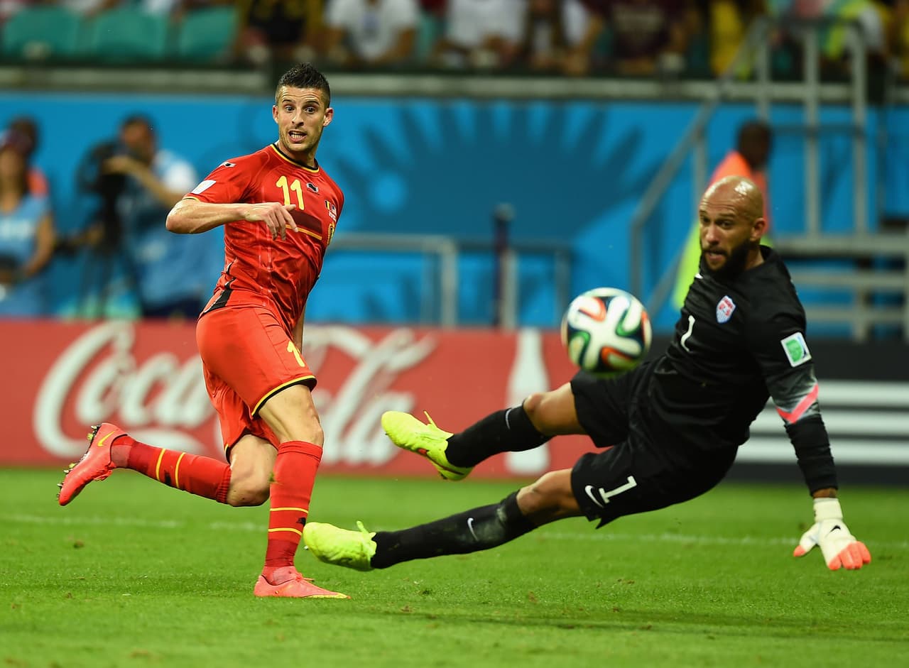 El ahora arquero de Colorado Rapids en la MLS enfrentó uno a uno los retos de las llegadas de un potente equipo de Bélgica, que se consolidaba como favorito por su calidad.