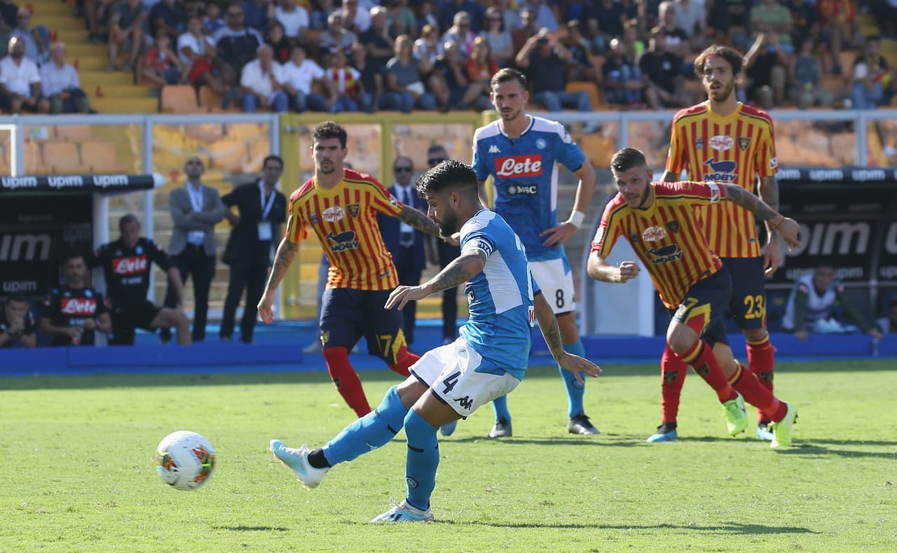 El Lecce ha tenido sólo cuatro victorias ante los napolitanos.