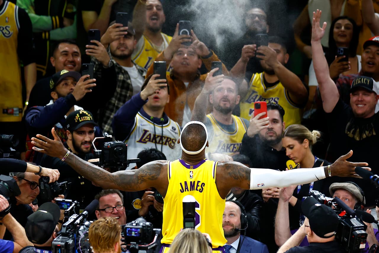 ¡Legendario! LeBron James ya es el máximo anotador en la historia de NBA