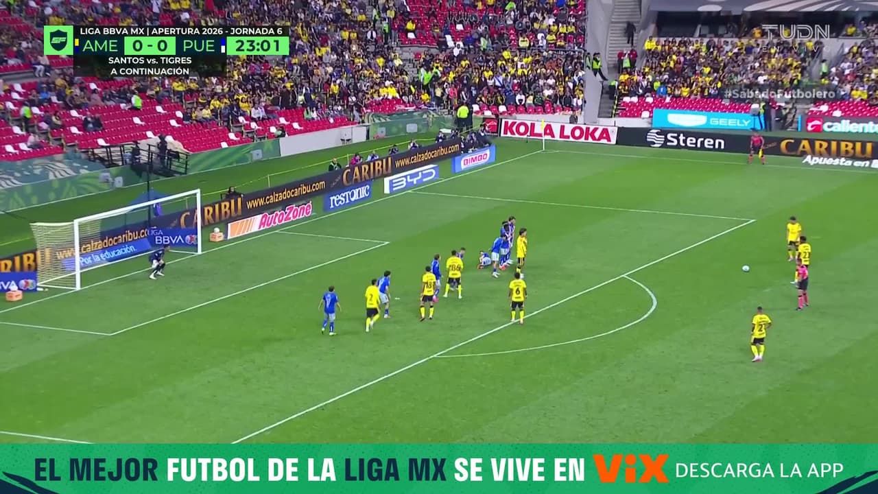 ¡GOLAZO DEL AMÉRICA! ¡Ícaro saca un BOMBAZO y pone el 1-0!