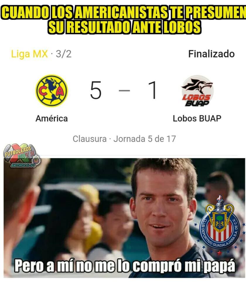 Disfruta con los mejores memes que nos dejó la Jornada 11 del Clausura 2018