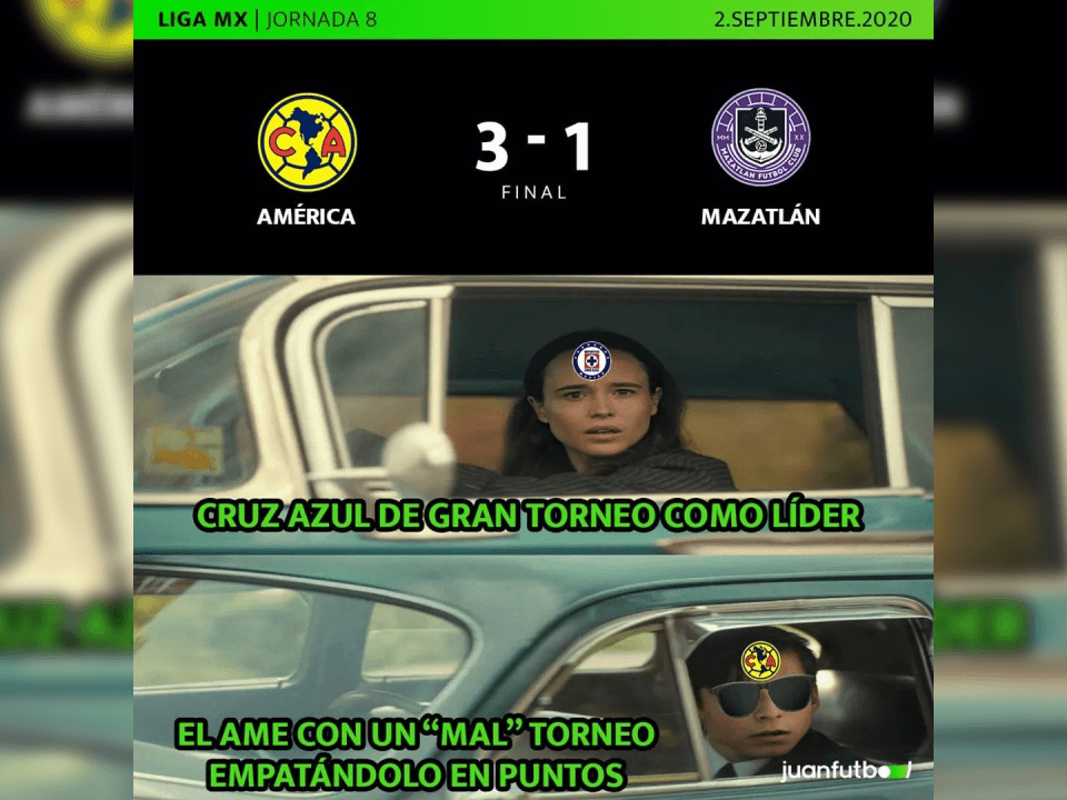 Estos son los memes de la Jornada 8 del torneo Guard1anes 2020.