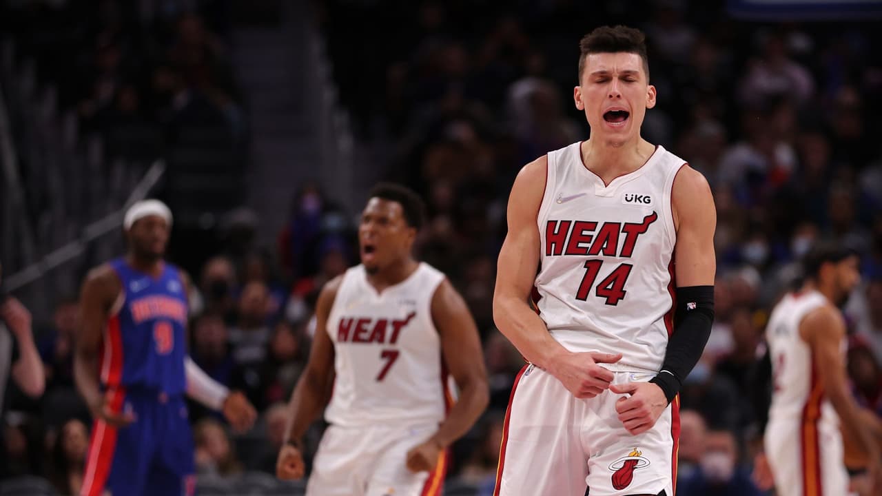 Miami Heat viene de atrás y derrota a los Pistons de Detroit