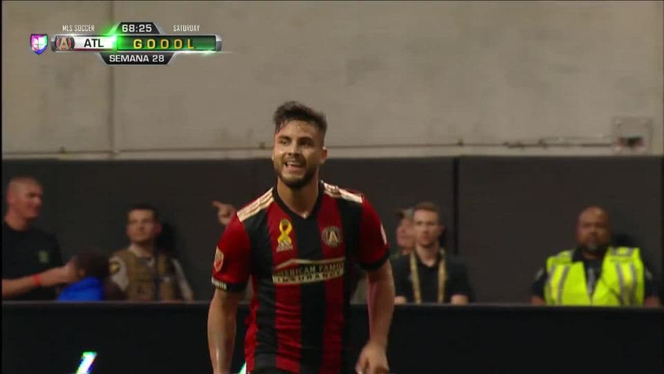 Goooolll!! Josef Martínez mete el balón y marca para Atlanta United FC