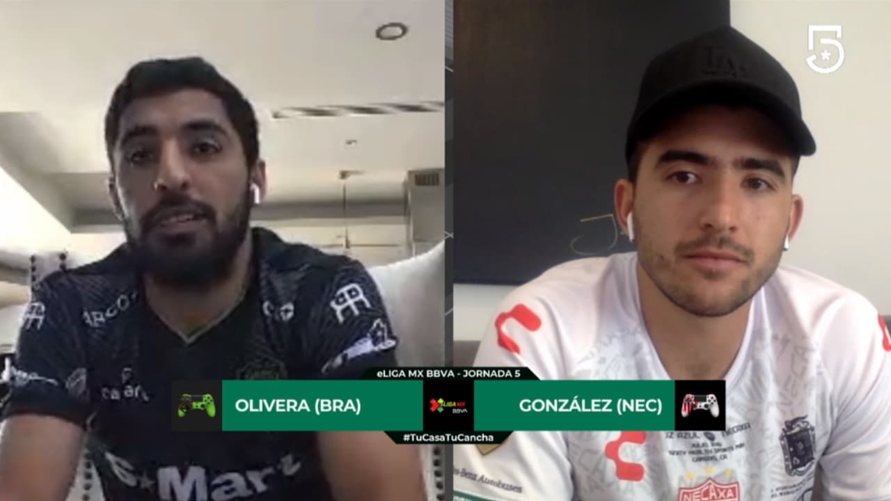 Maximiliano Olivera cayó 1-2 en casa ante Jairo González en el futbol virtual.