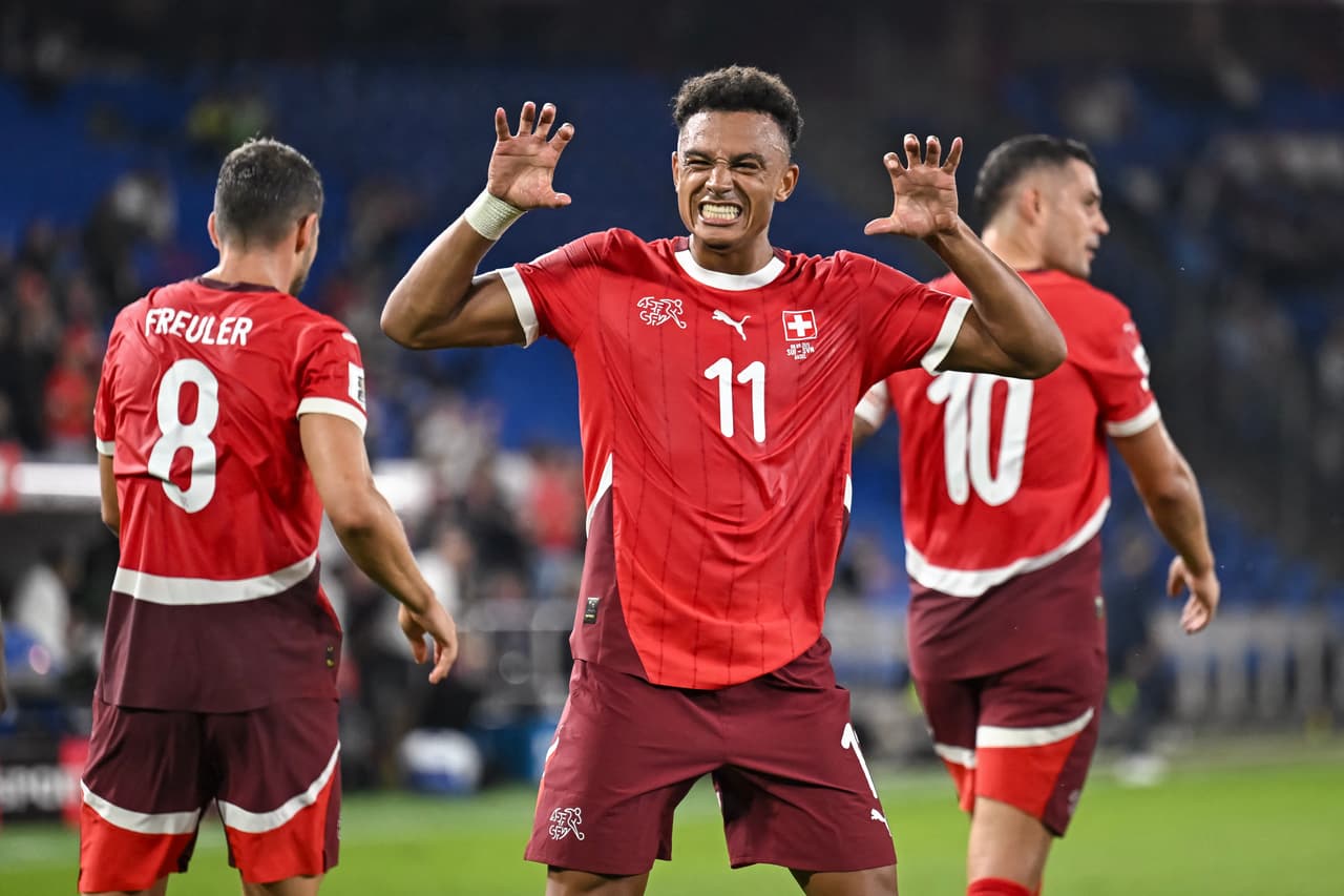 En el Grupo B, Suiza vive una situación similar. Necesita varios marcadores para que la próxima semana esté ya oficialmente en la Copa del Mundo.