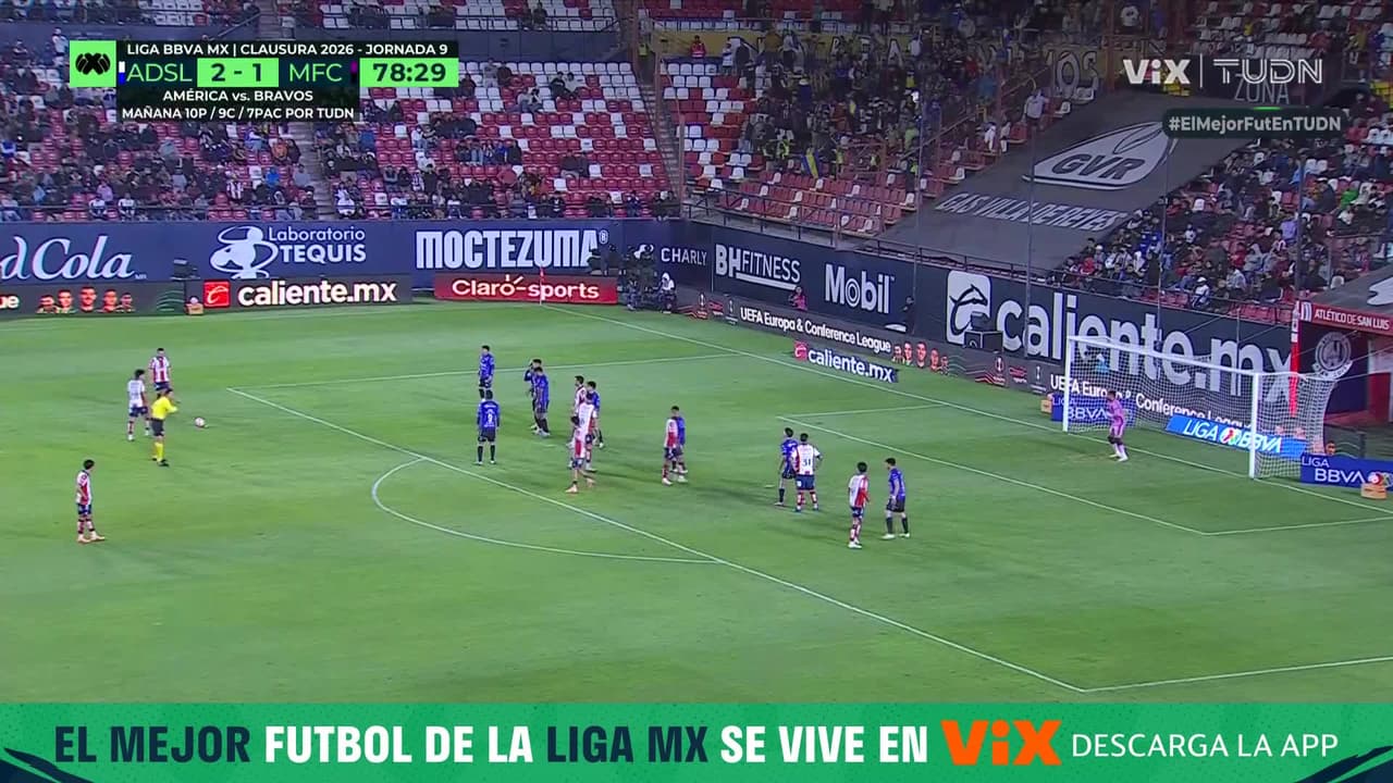 ¡Uno más! Salles-lamonge marca una joya de tiro libre