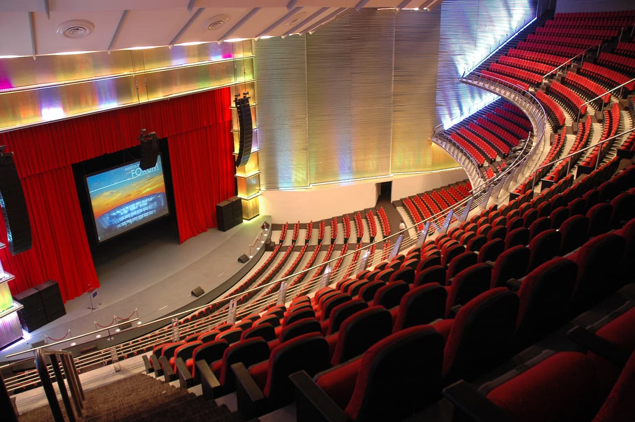 El centro de espectáculos Forum Mundo Imperial, para 4 mil personas.