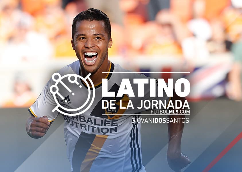 Giovani dos Santos del LA Galaxy es elegido por la afición como el Latino de la Jornada 7