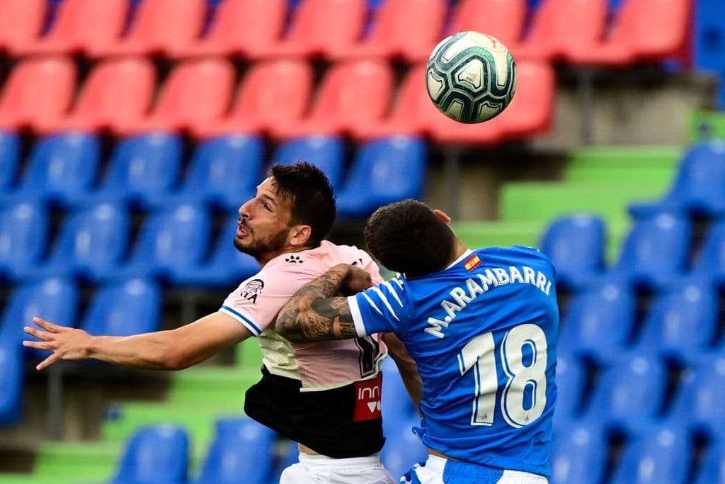 El Getafe no sabe utilizar la superioridad numérica y termina empatando en casa frente al Espanyol.