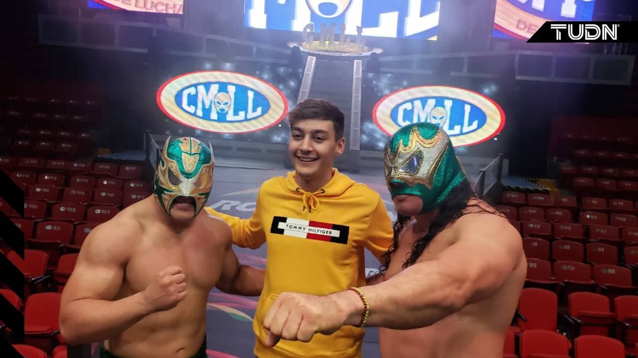 George Rusell junto a los Guerreros Laguneros.