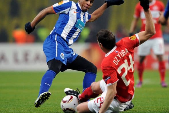 En otra eliminatoria, el Oporto fua a la casa del Spartak de Moscú.