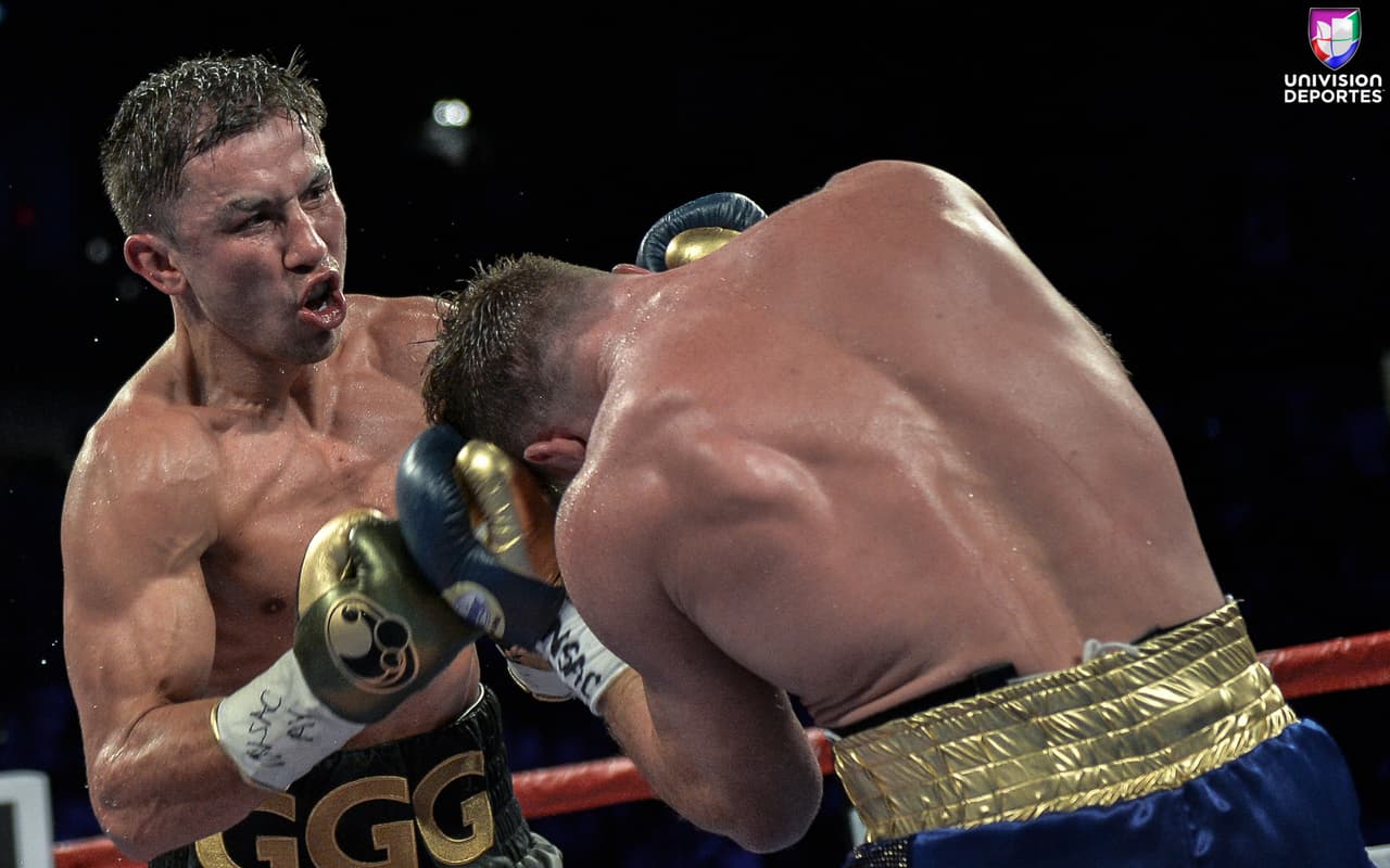 Gennady 'GGG' Golovkin conectó más golpes totales sobre la humanidad de Saúl 'Canelo' Álvarez en la primera pelea disputada en septiembre de 2017.