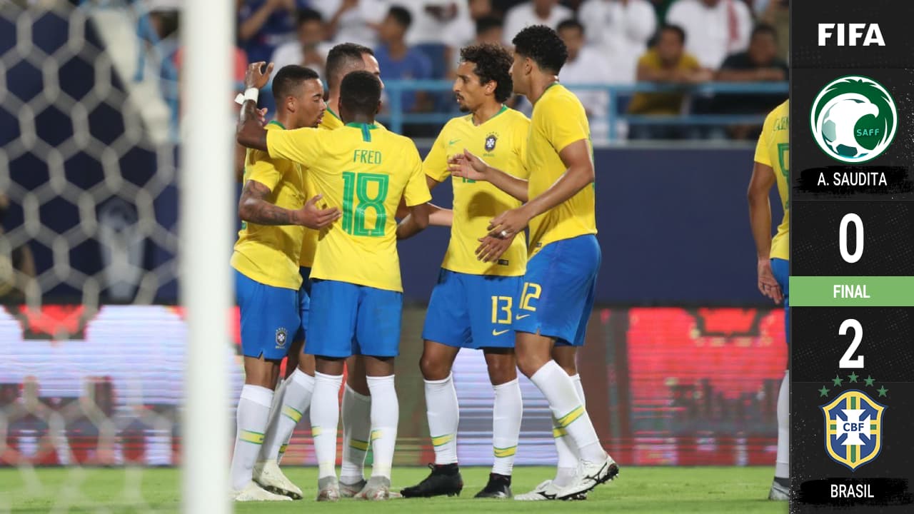 El combinado brasileño hizo válida su jerarquía y se llevó el triunfo.