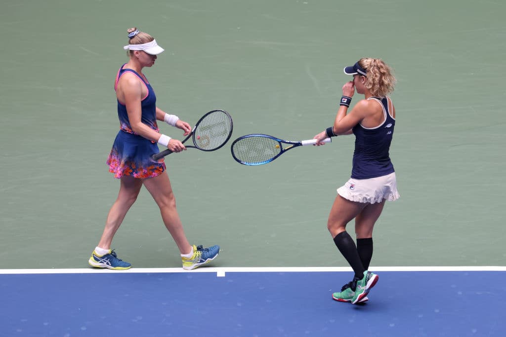 Esta fue la primera ocasión que la alemana, Laura Siegemund, y la rusa, Vera Zvonareva, competían juntas en un torneo.