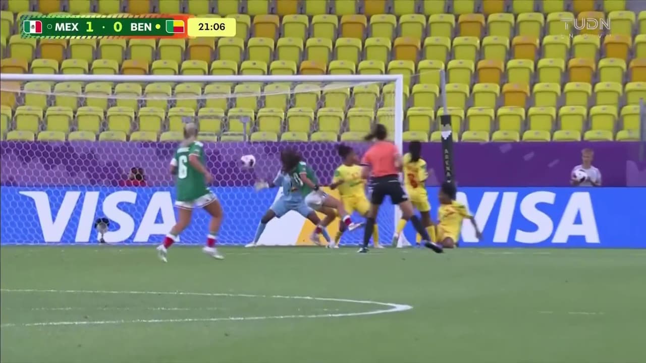 ¡GOL DE MÉXICO! Alice Soto pone el 1-0 para el Tricolor