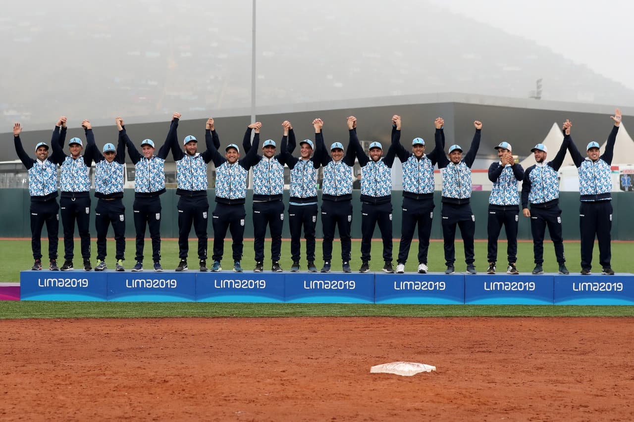 Argentina conquistó el oro en el softbol masculino.