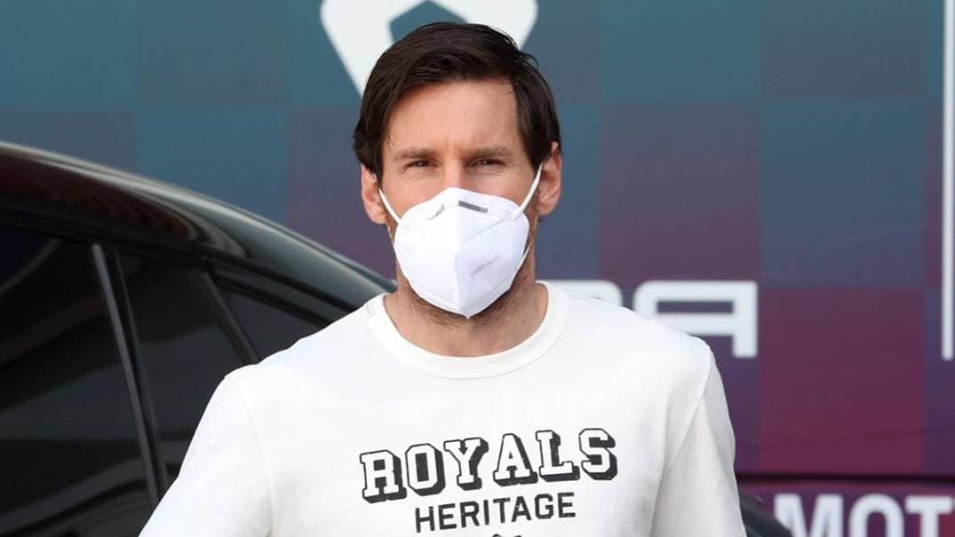 Lionel Messi revela que se le complicó el COVID-19