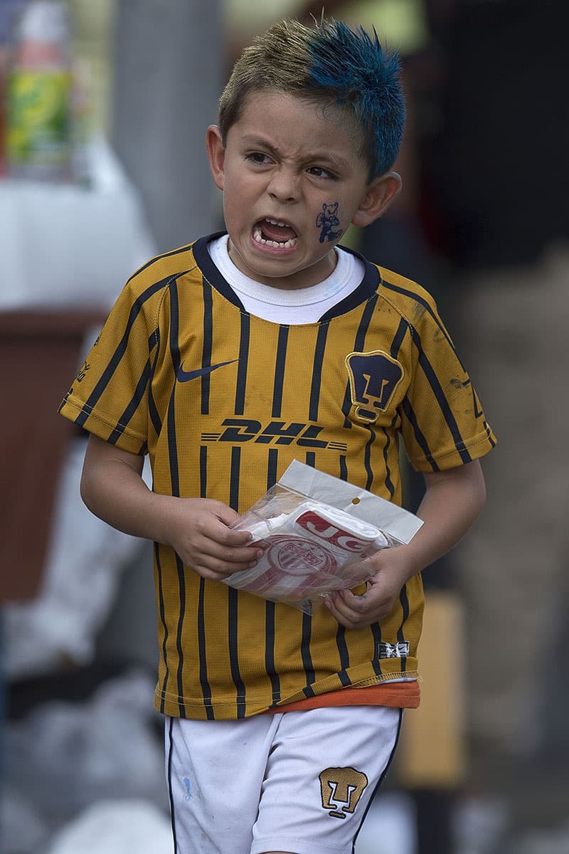 Partido de Acción Durante el Partido America vs Pumas Correspondiente a la Jornada 7 del Apertura 218 de la Liga BBVA Bancomer MX realizado en el Estadio Azteca En la Foto: Partido de acción durante el partido América contra Pumas Correspondiente al Día 7 de la 218a Apertura de la Liga BBVA Bancomer MX celebrada en el Estadio Azteca En la foto: