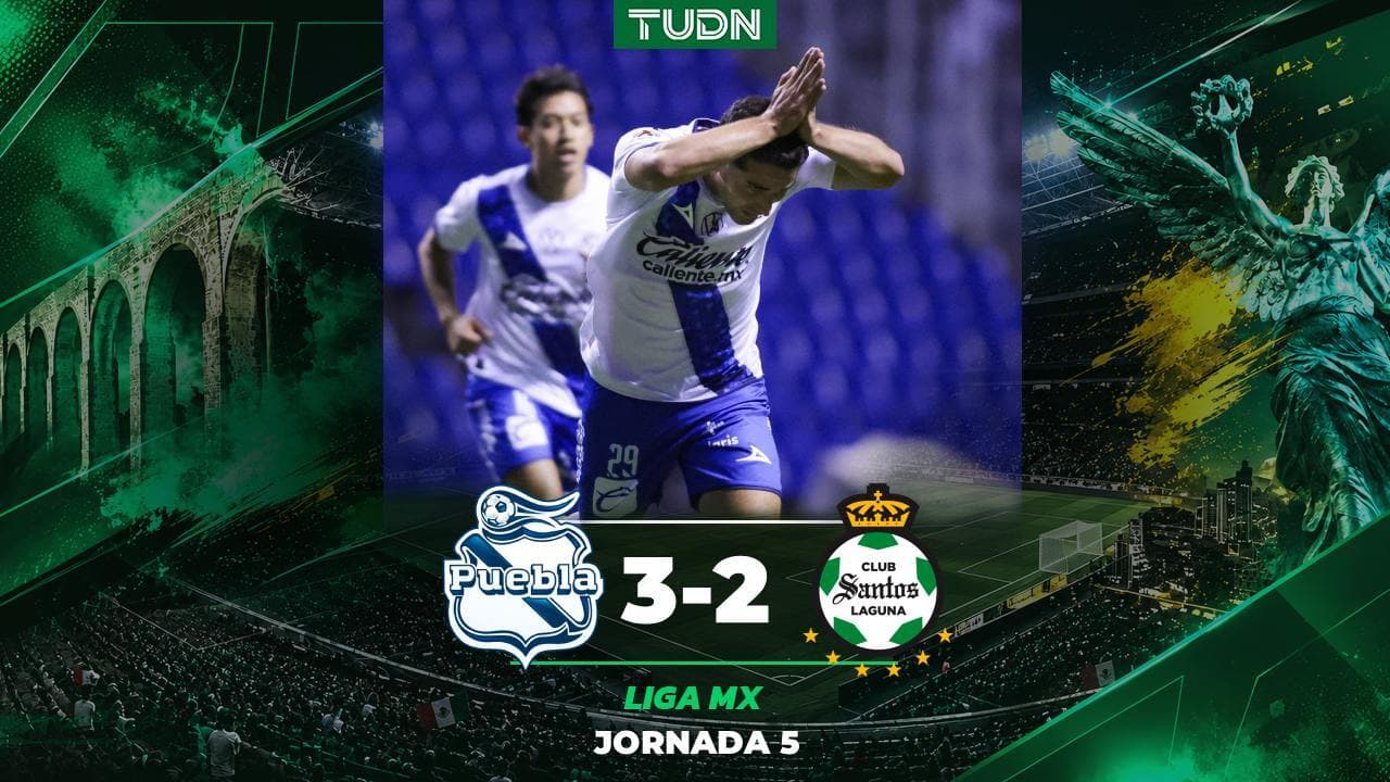 Puebla vs. Santos: Goles, resultado y resumen del partido Apertura 2026 Liga MX