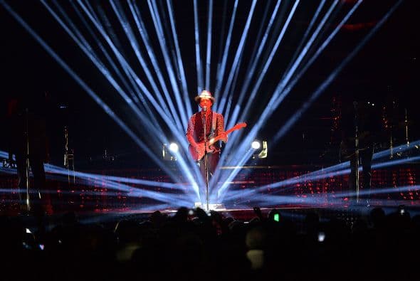 Una probadita de lo que podemos ver en el medio tiempo del Super Bowl XLVIII con Bruno Mars.