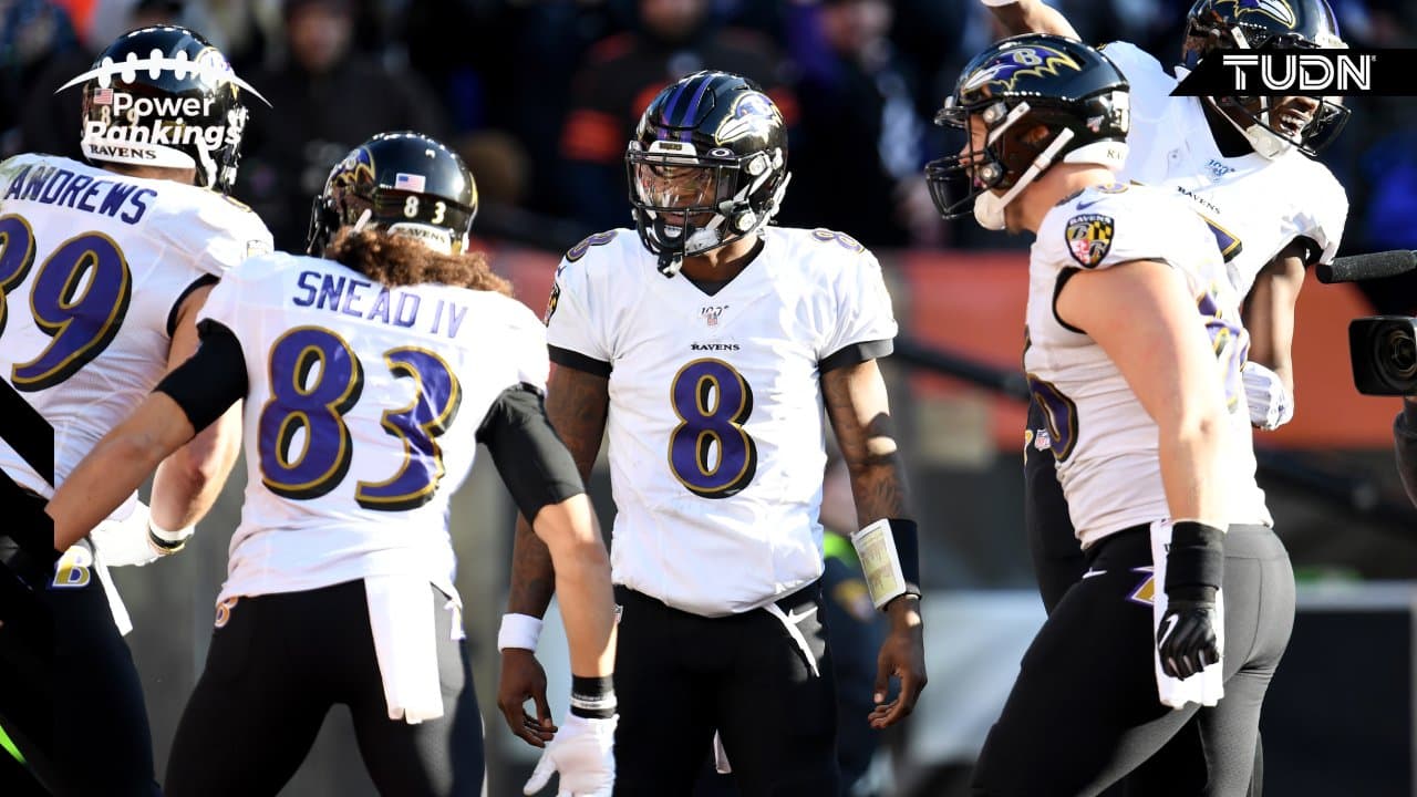 Los Ravens parecen decididos a no soltar la cima de los Power Rankings
