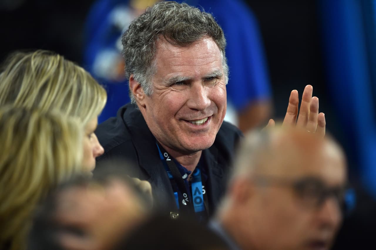 Lo que no sabía es que después de su partido tendría una entrevista con el actor estadounidense Will Ferrell, dueño de Los Angeles FC, y con el extenista John McEnroe, llena de mucho humor.