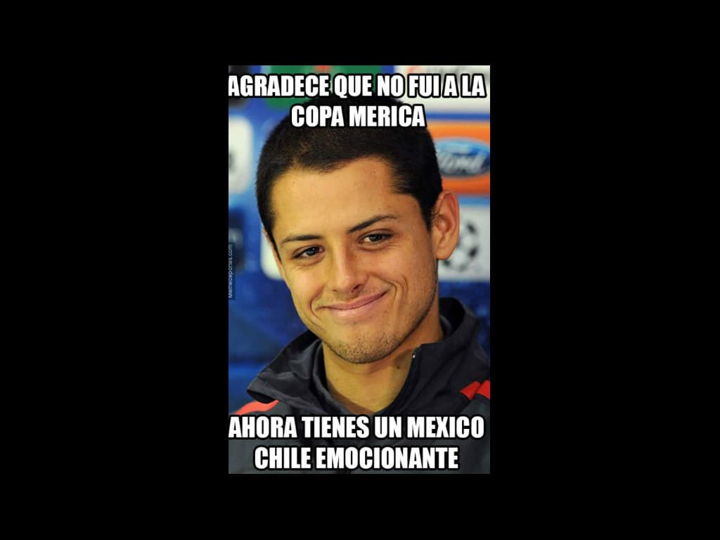 La eliminación de México, el error Jamaica-África de Cavani, el choque de Arturo Vidal y la selfie con Messi fueron los temas de burla de lo que va en Chile 2015.