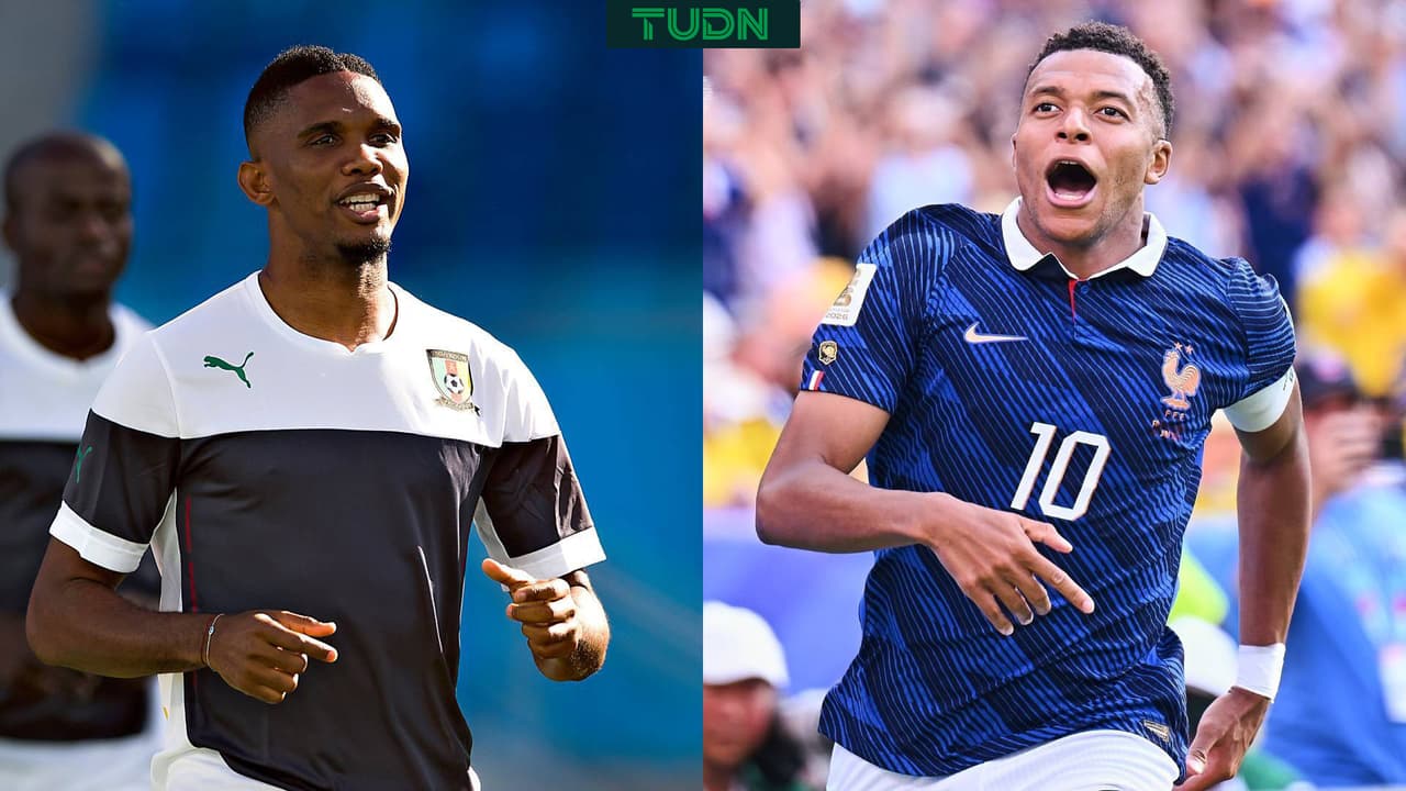 Samuel Eto’o, exdelantero del Barcelona, considera “un fenómeno” a Kylian Mbappé