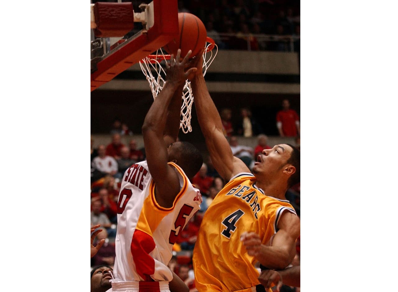 Vincent Jackson (Universidad de Northern Colorado).- Vincent Jackson es ahora conocido como el receptor que jugó con los San Diego Chargers y que en la actualidad juega para los Tampa Bay Buccaneers, pero también fue utilizado por su gran salto vertical como alero en Northern Colorado, siendo elegido al segundo equipo ideal de la Division I All-Independent en 2004.