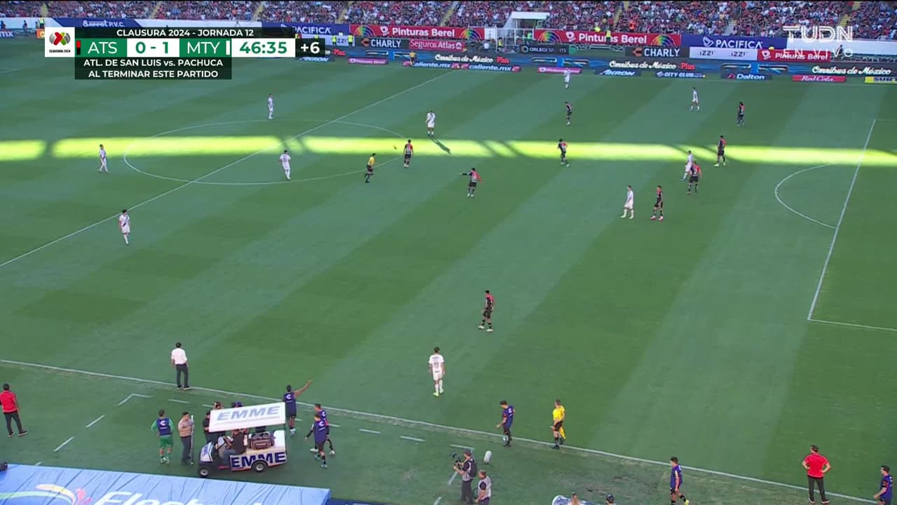 ¡TIRO ATAJADO! disparo por Eduardo Aguirre.