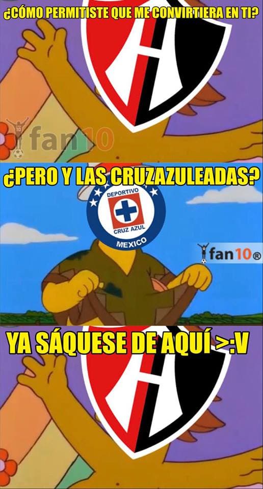 Las redes sociales no perdonan y si te dejas empatar en el último minuto como el Atlas, sabes que serás protagonista de los memes.