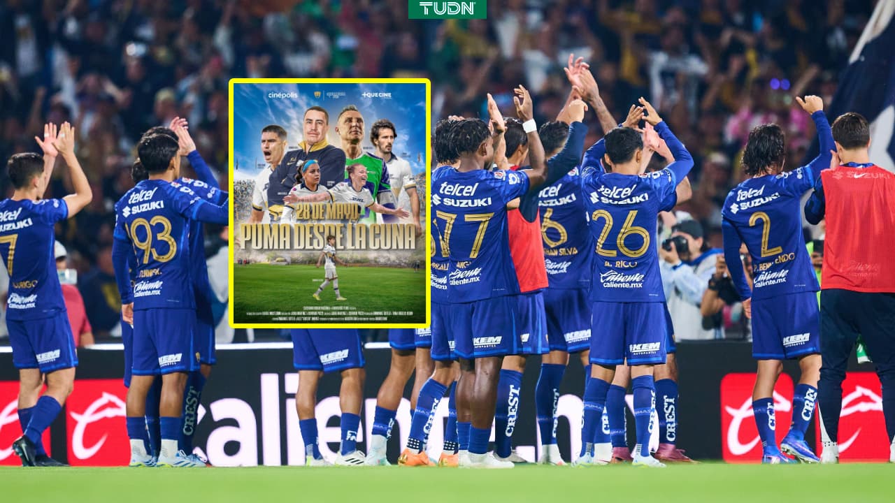 Pumas estrenará película al final del Torneo Clausura 2026
